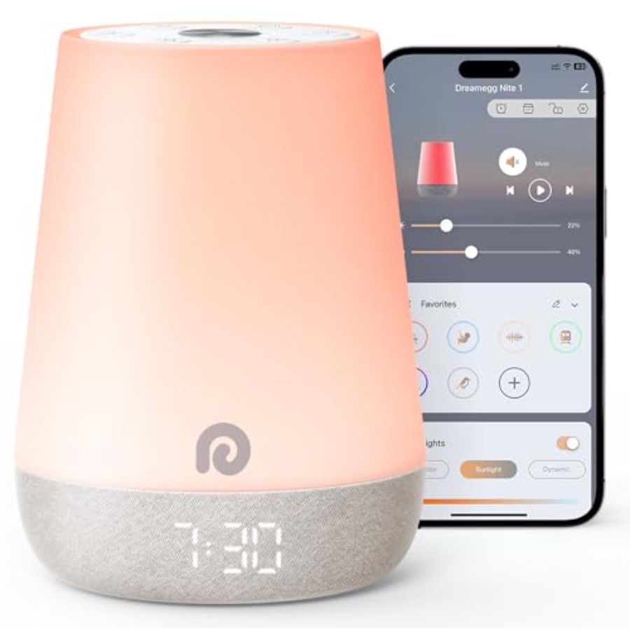 Sound Sleep Trainer Clock - 사운드 머신 베이비 - 백색소음 사운드