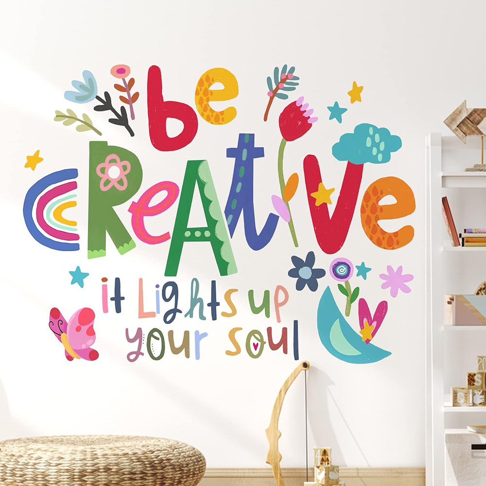 Baby Nursery Quotes - 창의적인 영감을 주는 인용문 벽 스티커