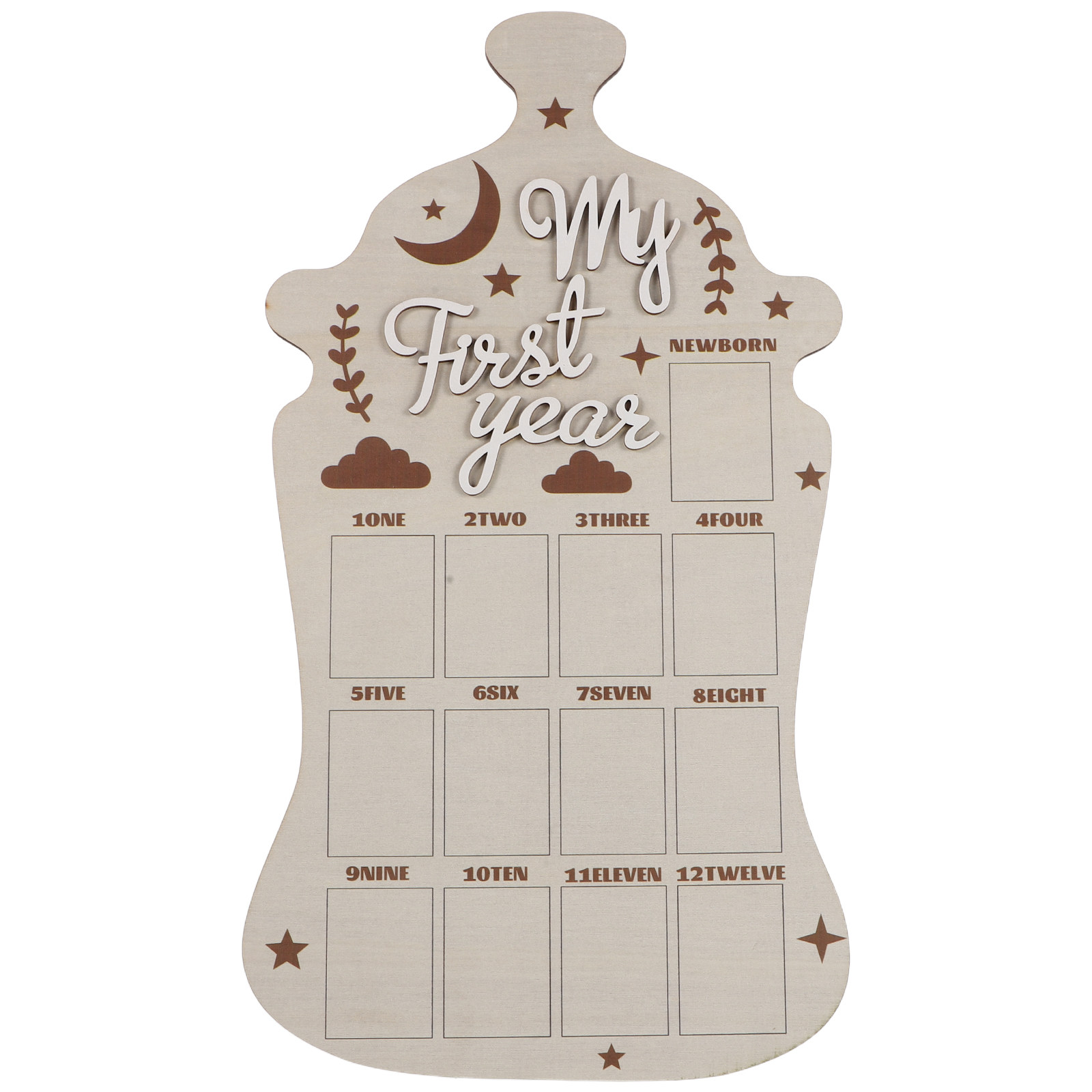 Baby Nursery Picture Frames - 아기 월별 사진 액자 신생아 월별