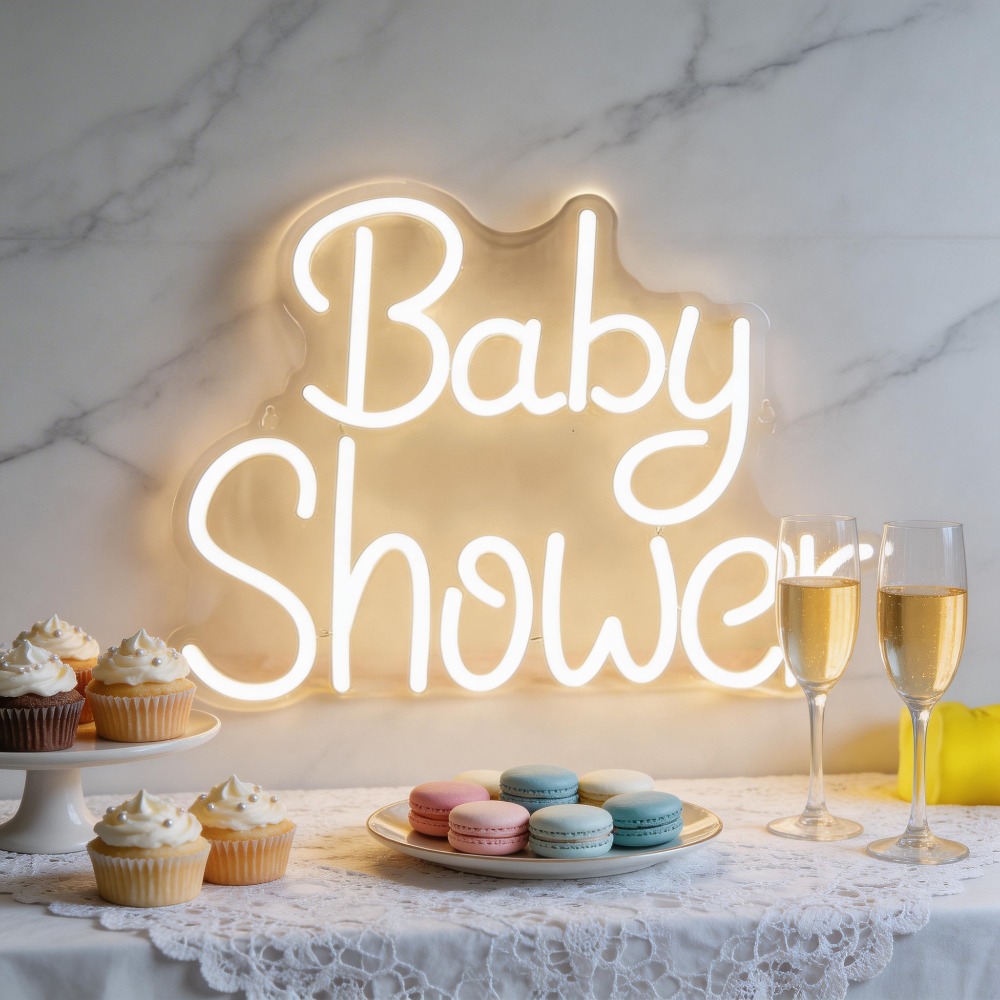 베이비 샤워 LED 네온사인 USB 디밍 가능 네온 조 - Baby Nursery Sign 리뷰 및 가격