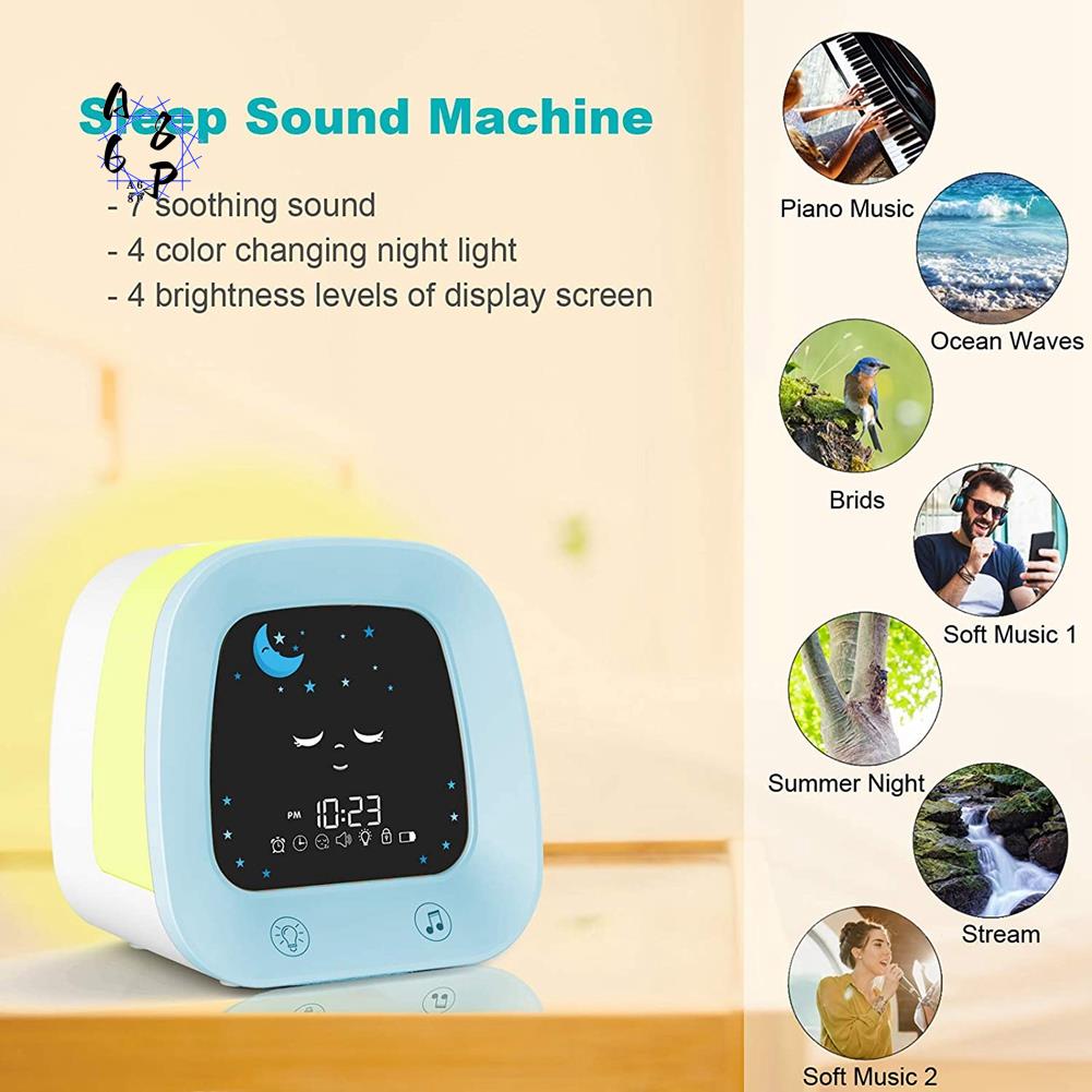 A68P-1 세트 알람 시계 어린이용 알람 시계, 4가 - Sound Sleep Trainer Clock 리뷰 및 가격