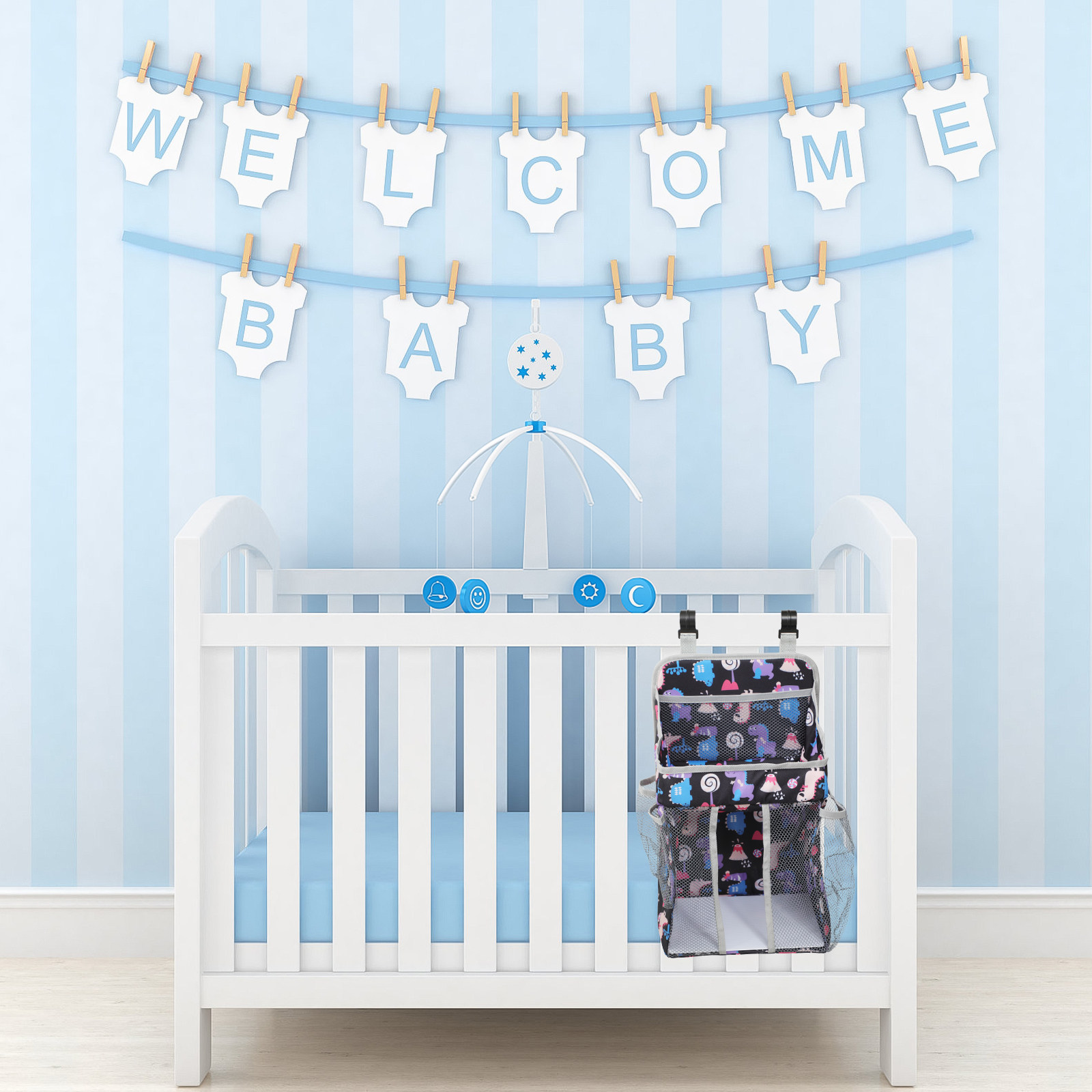 기저귀 가방, 아기 침대 수납 가방, 요람 걸이형 기저 - Baby Nursery Unisex 리뷰 및 가격