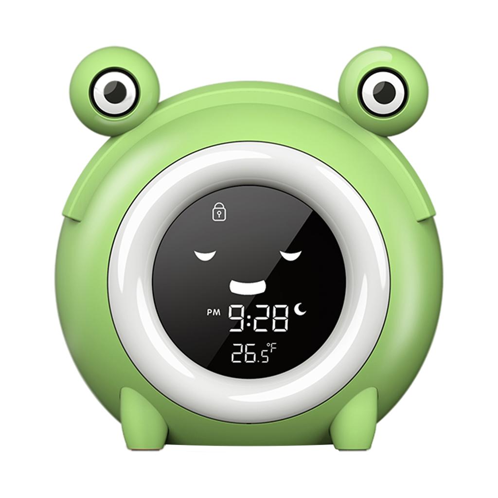 어린이 알람 시계, 5색 야간 조명이 있는 디지털 기상 - Sound Sleep Trainer Clock 리뷰 및 가격