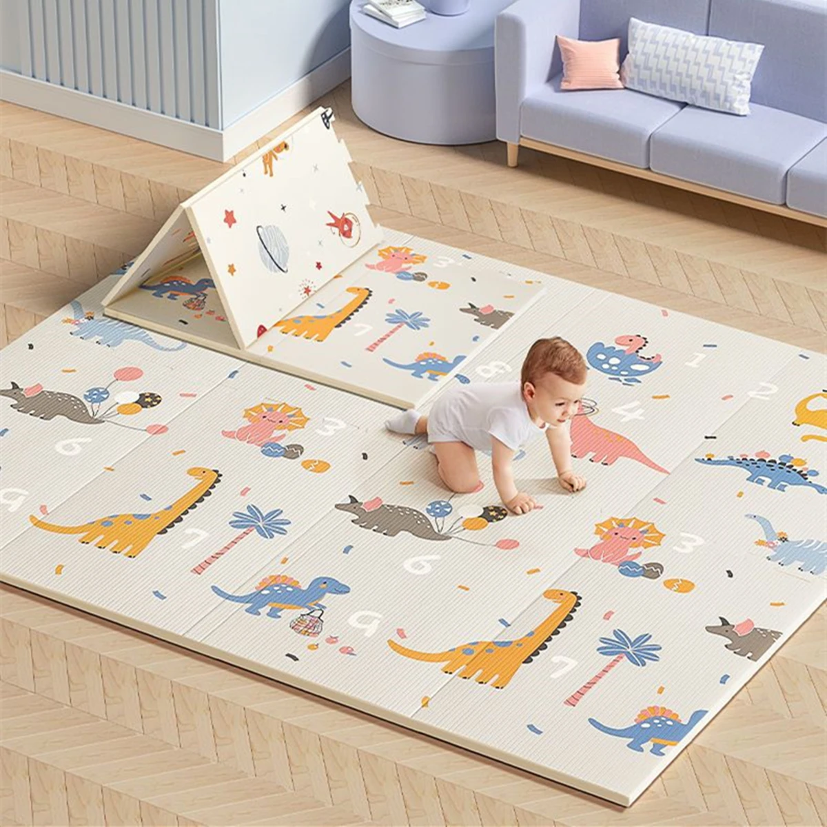접이식 어린이 카펫 아기 놀이 매트 무독성 교육용 보육 - Baby Nursery Games 리뷰 및 가격