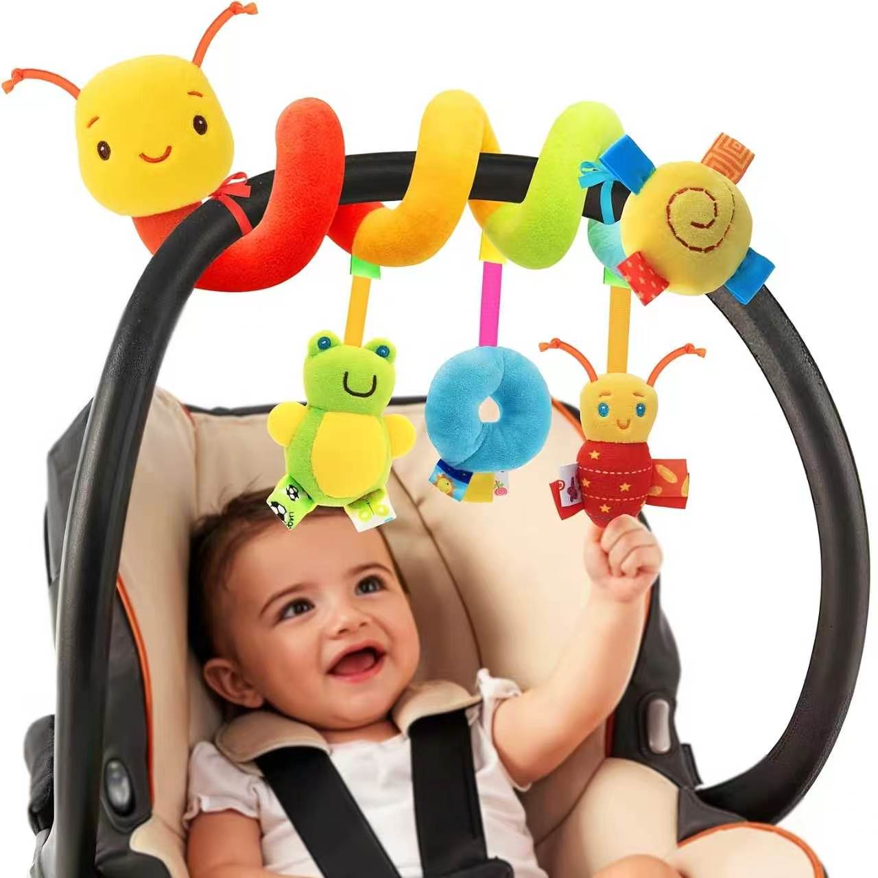 귀여운 꿀벌 모양 아기 침대 모빌 및 자동차 장식용 장 - Baby Nursery Games 리뷰 및 가격