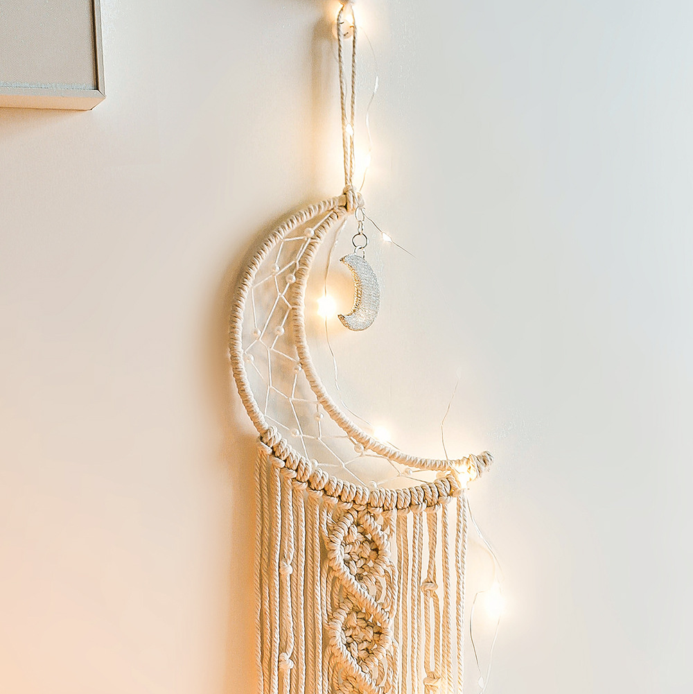 Macrame 드림 캐처 Boho 홈 장식 문 라마단  - Baby Nursery Modern 리뷰 및 가격