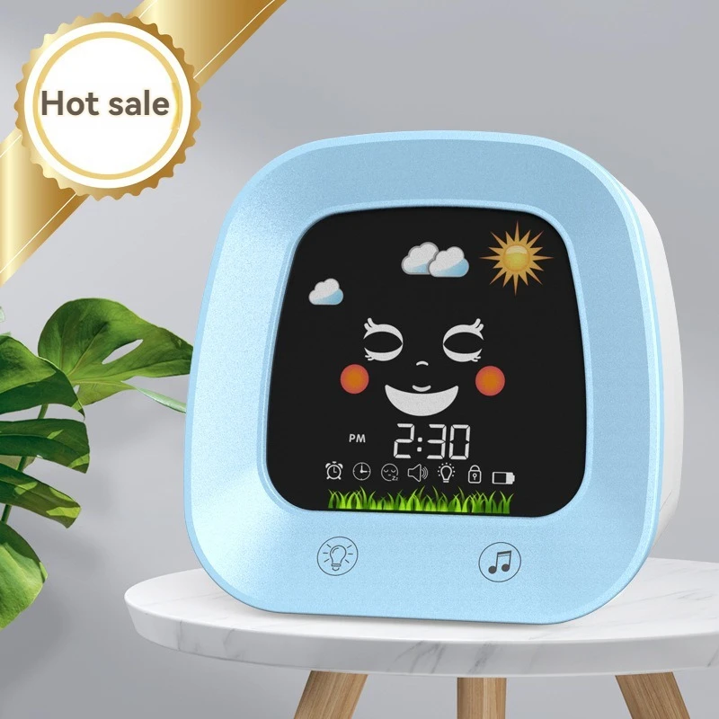 어린이 수면 트레이너 알람 시계 4색 야간 조명 및 수 - Sound Sleep Trainer Clock 리뷰 및 가격